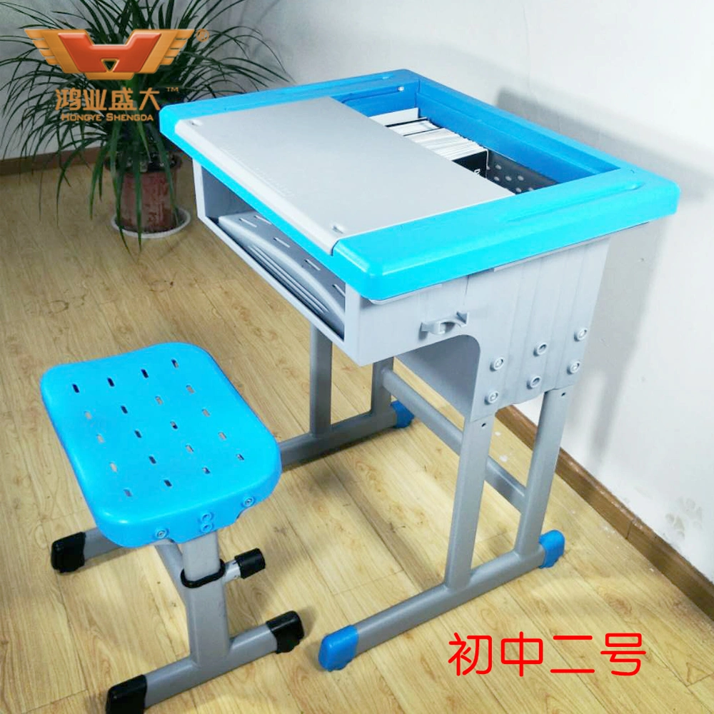 Modern New Design High Quality Training School Student Desk with Laminate Lift Lid Top