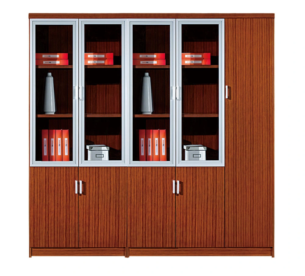 Simple Modern Data Cabinet Office Furniture Two Door Wooden Filing Cabinet Storage